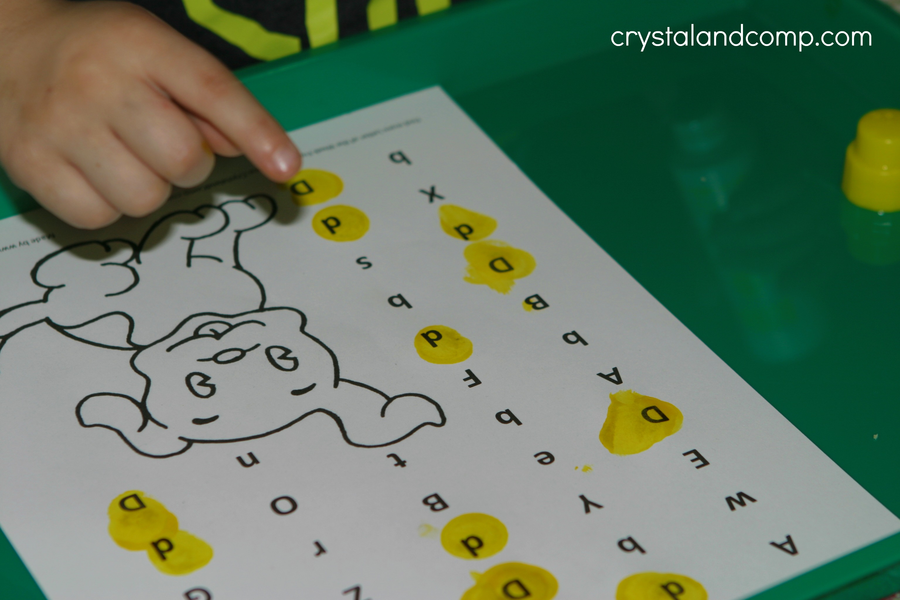 Preschool Letter Worksheets Letter D