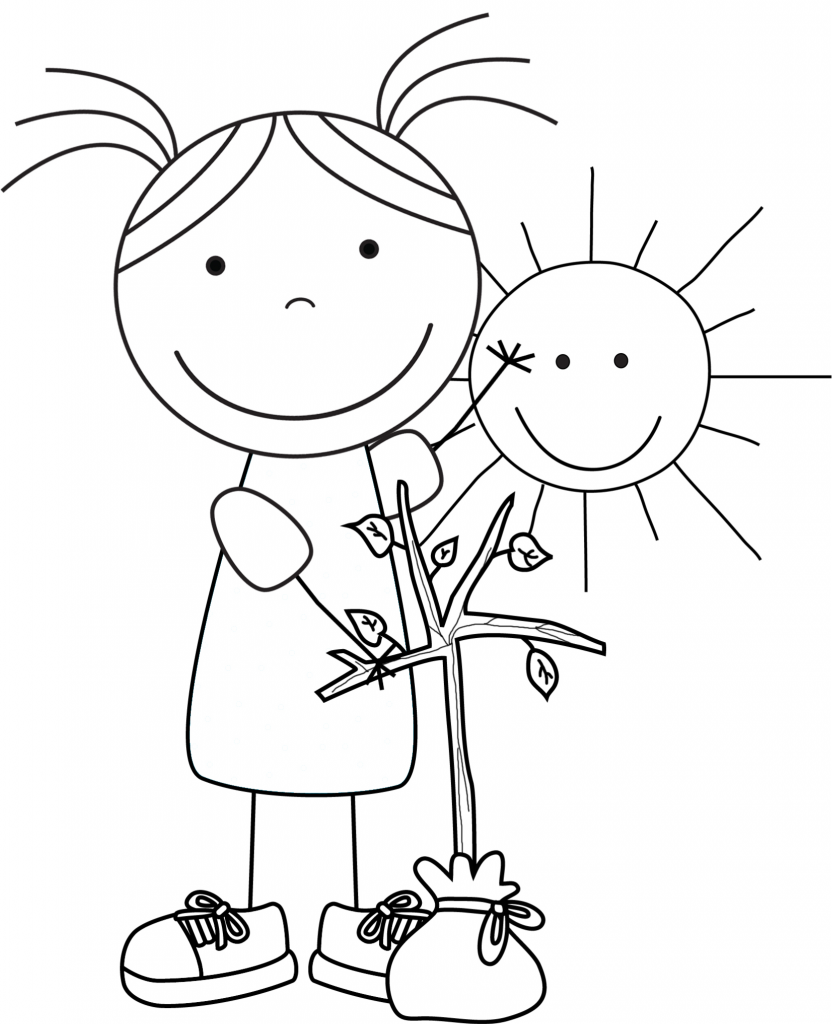 earth day 2014 coloring pages for kids - photo #36
