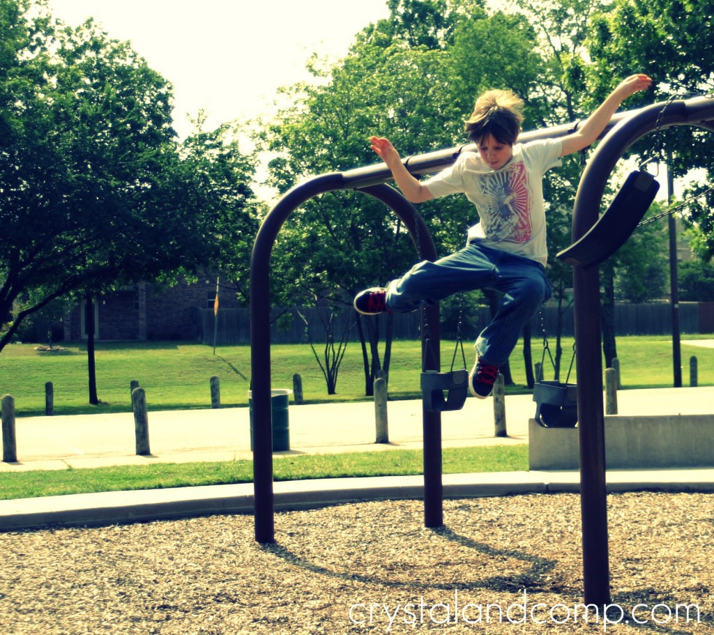 jump out of swing