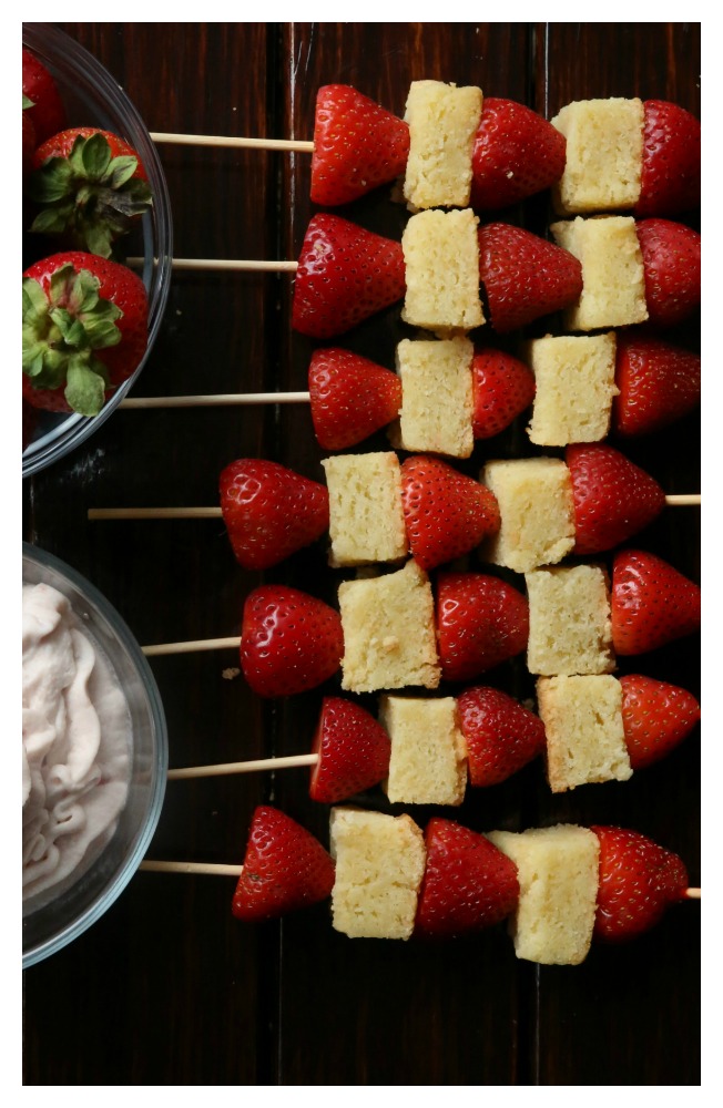 Strawberry Shortcake Kabobs