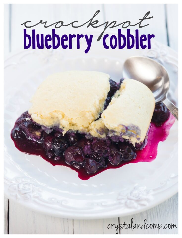 Image for Crockpot Blueberry Cobbler