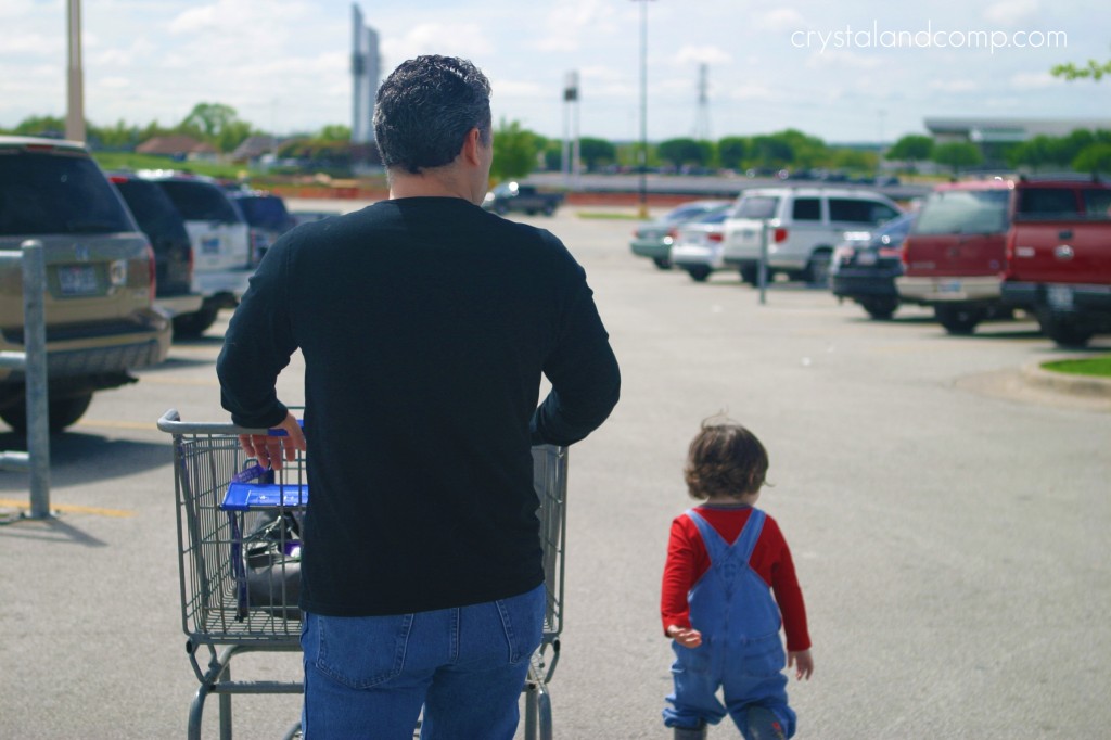 dad and son