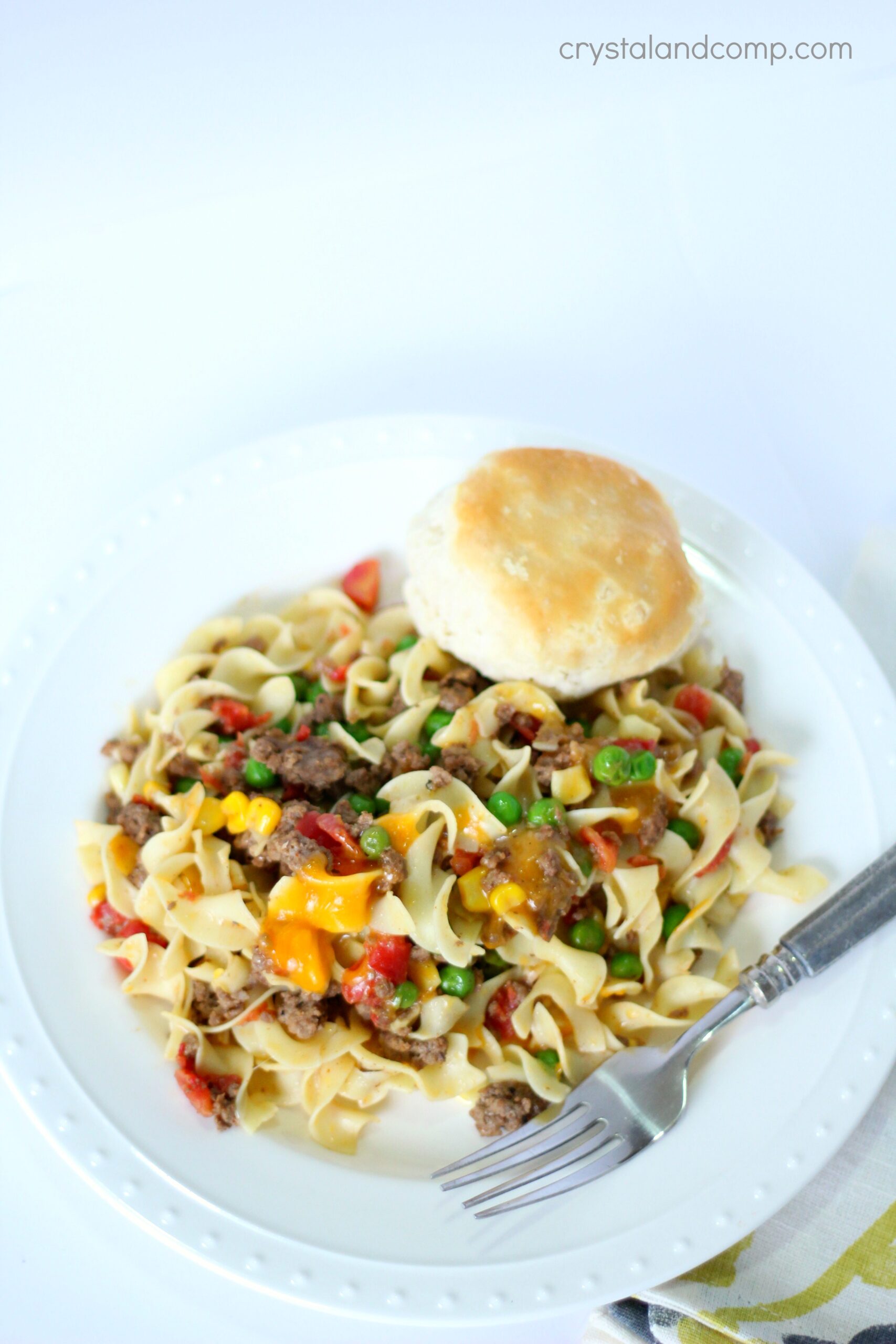 Indiana Chowder (Ground Beef and Noodles Recipe)