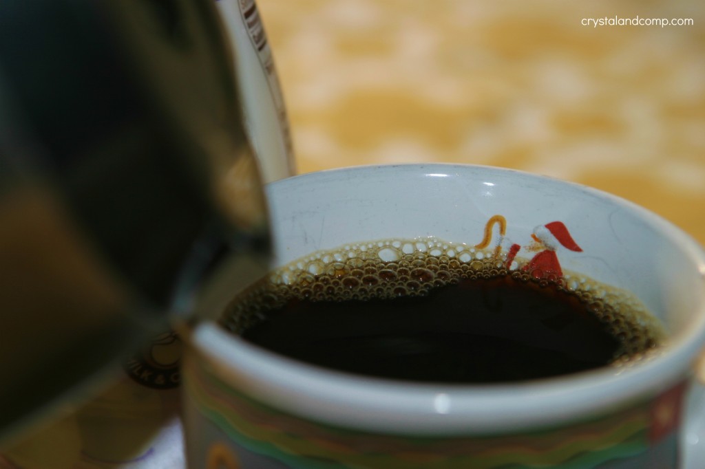 black coffee