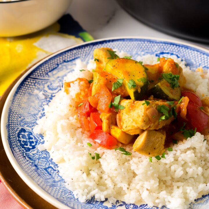 chicken and squash recipe with rice