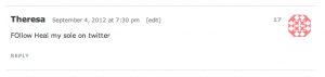 Giveaway WInner
