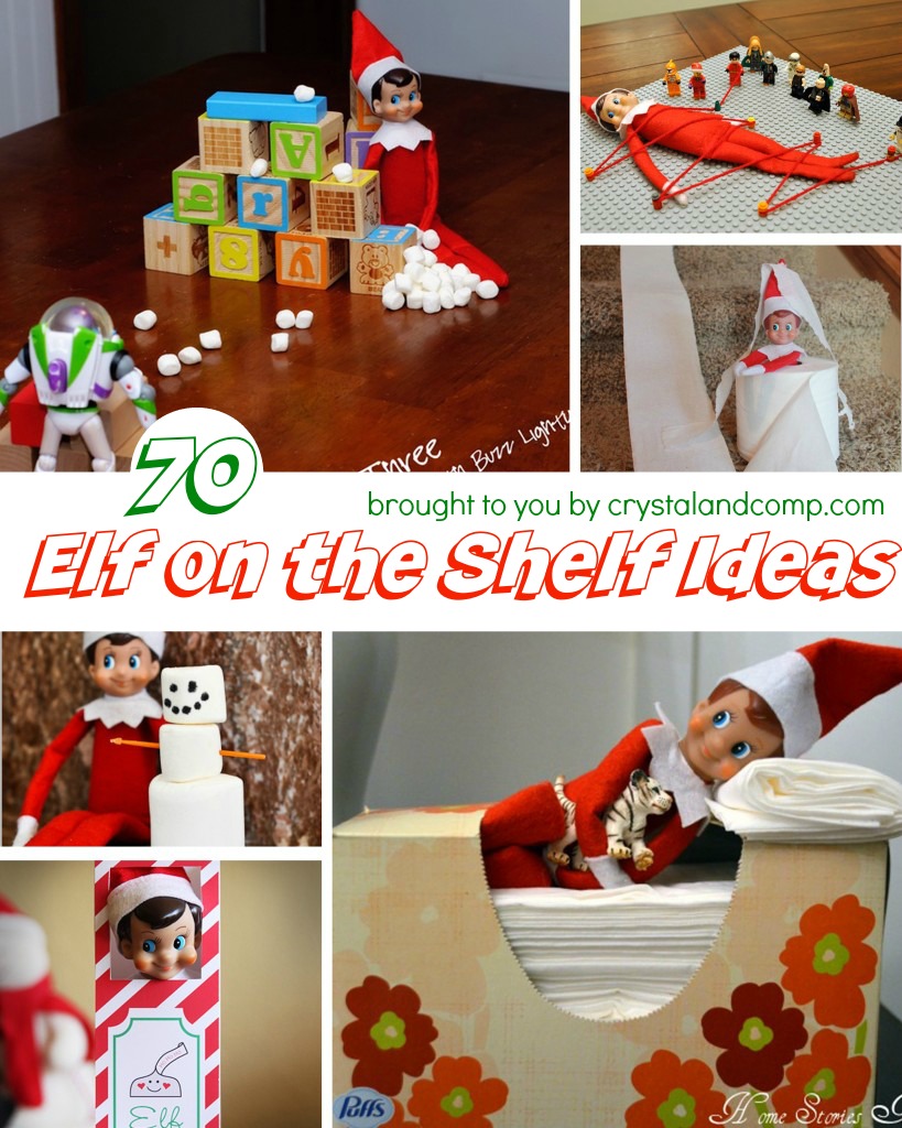 70 elf on the shelf ideas