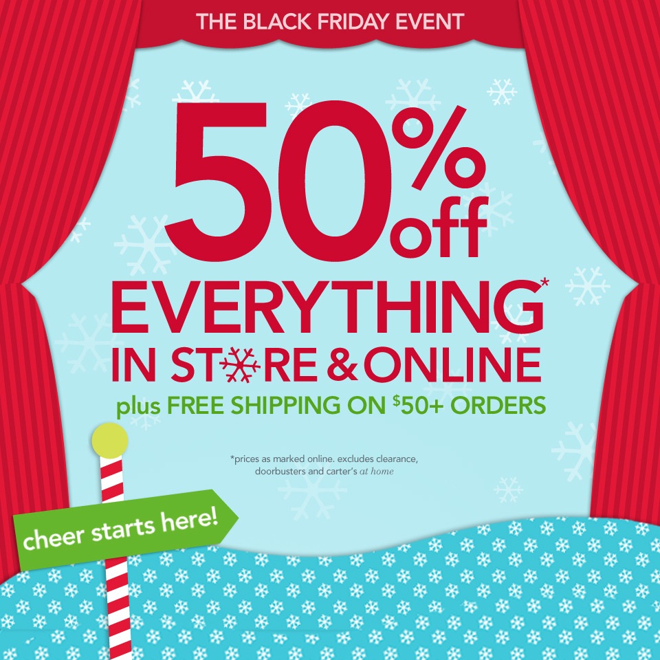 Black Friday: Carter&#39;s (and $50 Giveaway) | 0
