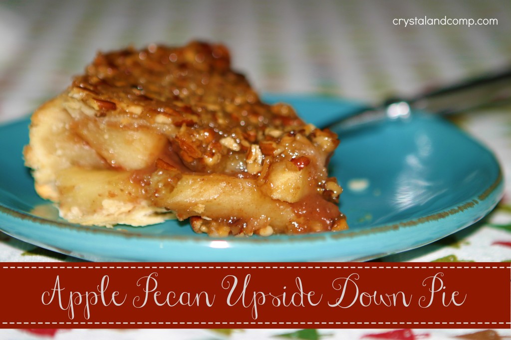 How to make an Apple Pecan Upside Down Pie 