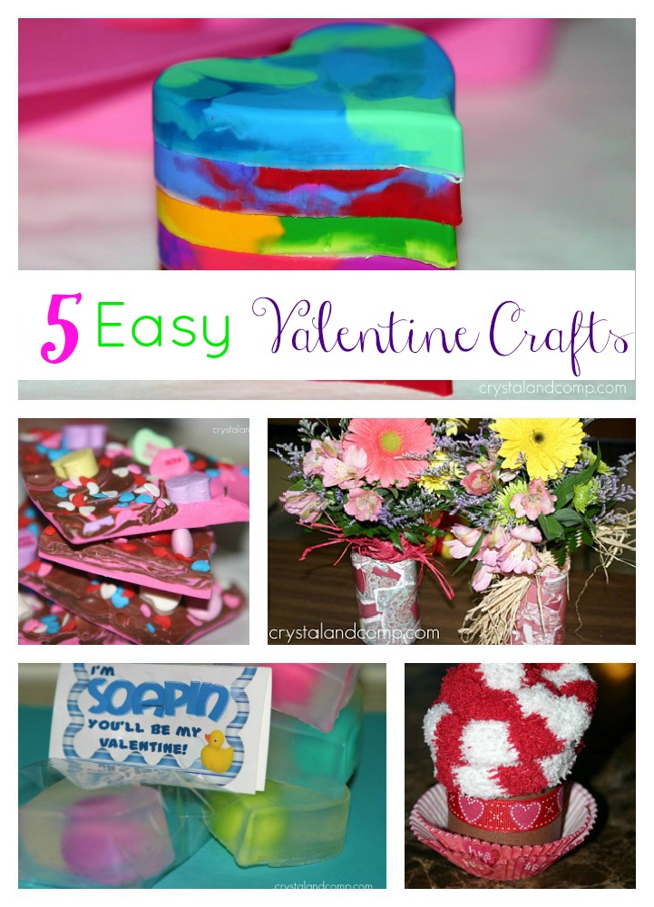easy valentine crafts