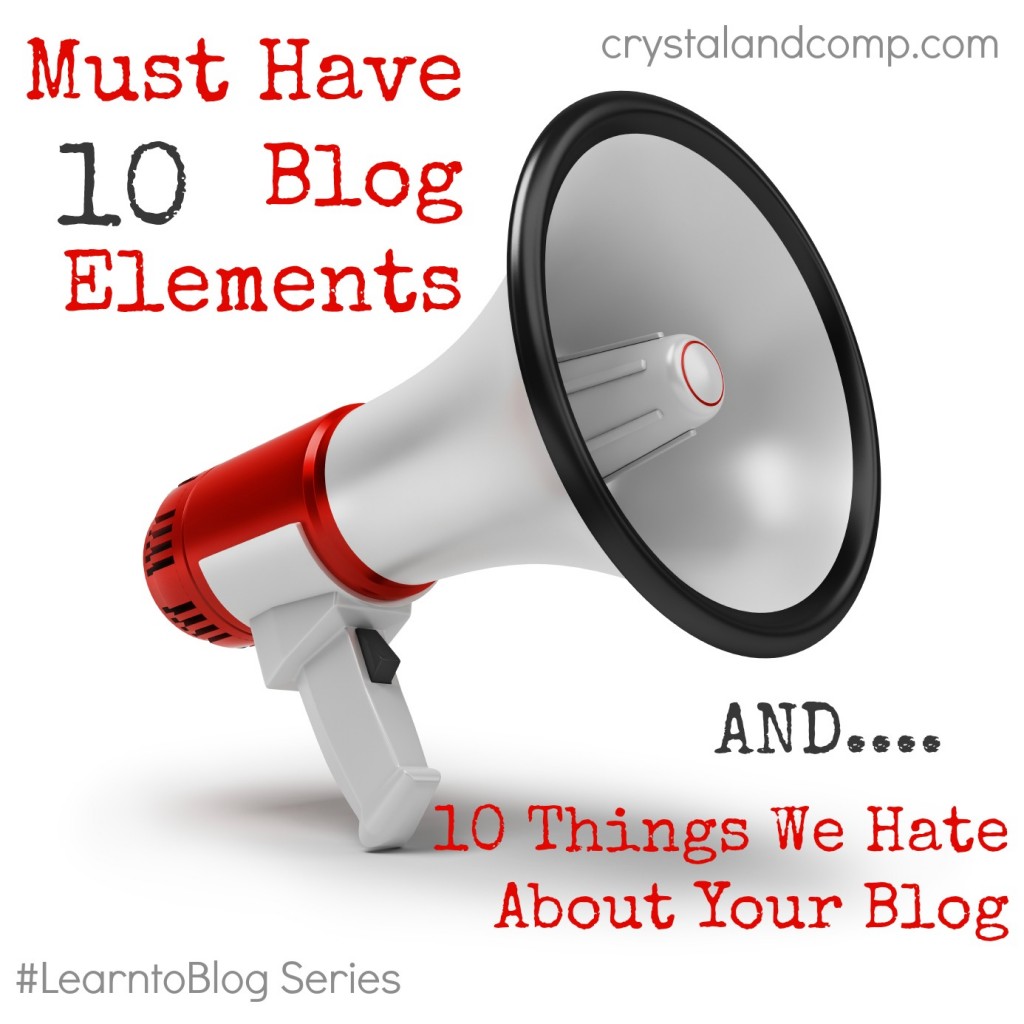 10 must have blog elements
