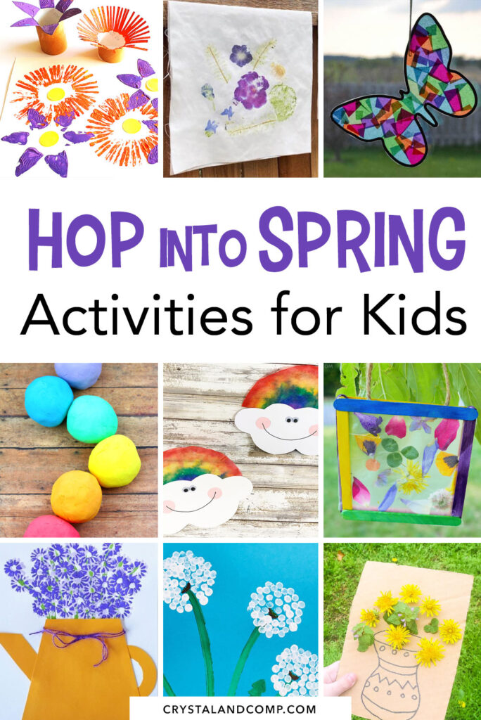 hop into spring activities for kids