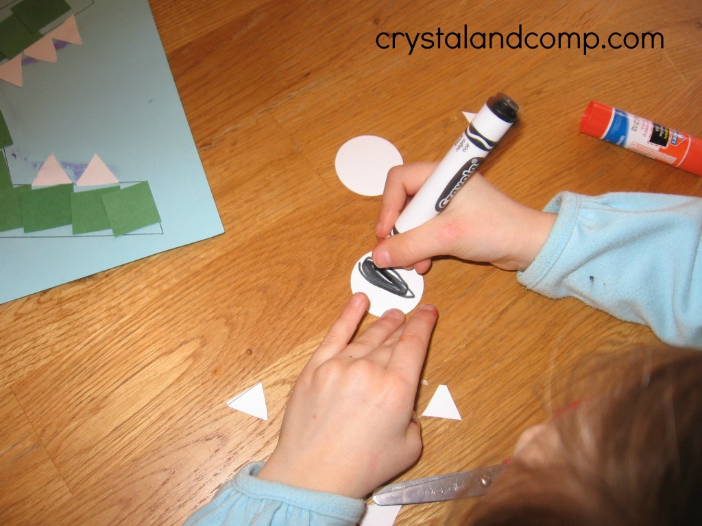 A is for alligator preschool craft (6) - crystalandcomp