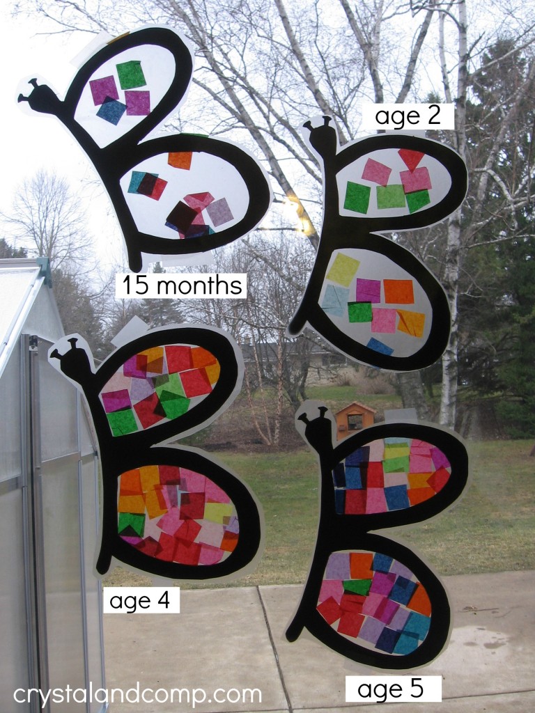 B is for butterfly preschool craft (9) - crystalandcomp