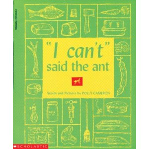 I can't said the ant