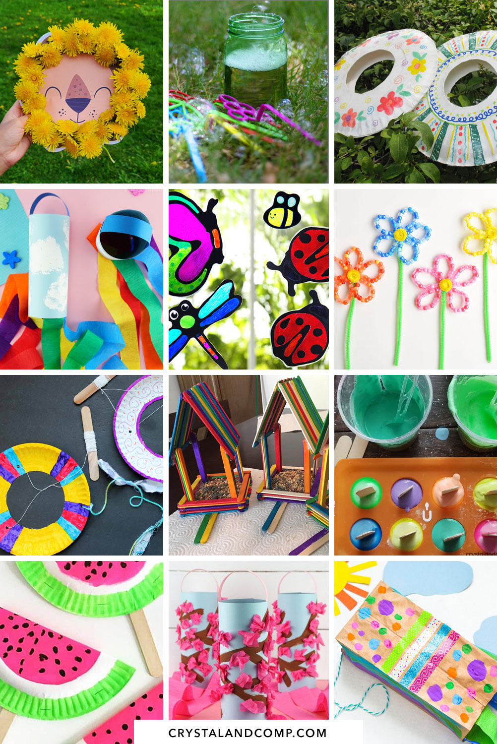 28 Fun Spring Kid Activities from Crystal & Co. Readers