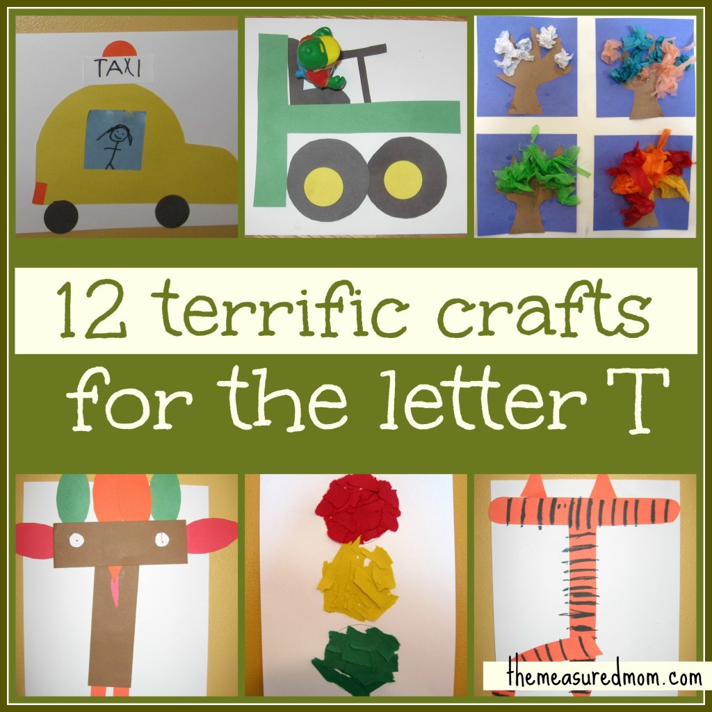 preschool crafts for the letter t