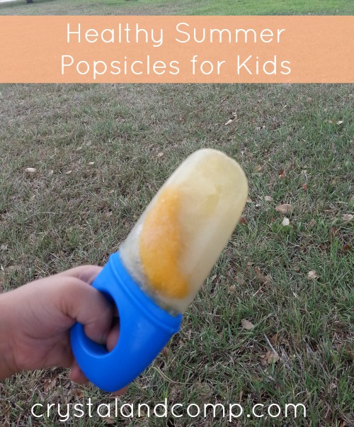 Summer Activities for Kids: Healthy Popsicles