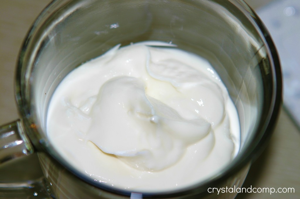 add vanialla greek yogurt