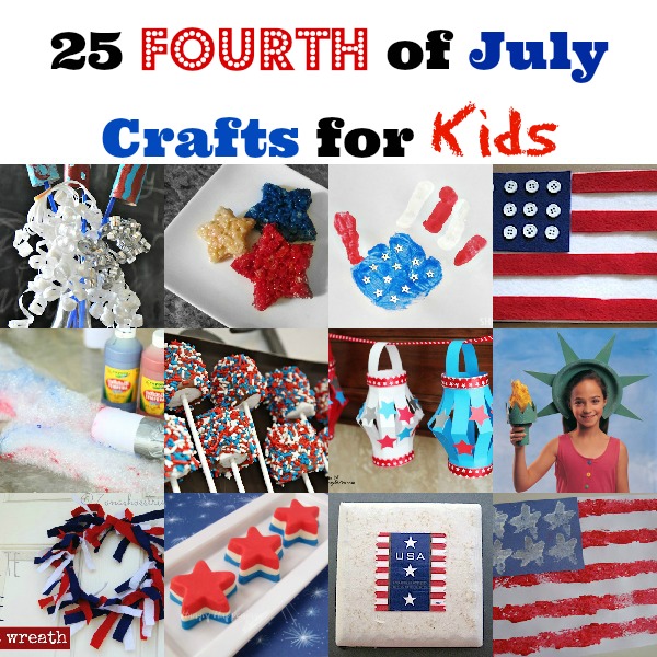 25 Fourth of July Crafts for Kids