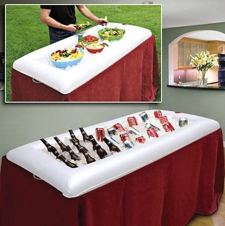 Perfect for Summer Parties (Get an Inflatable Salad Bar/Cooler for just $9.99)