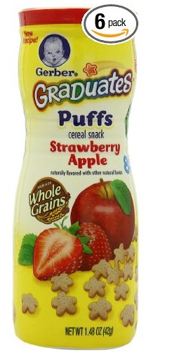 Gerber Graduates Puffs as low as $1.46 per Canister!