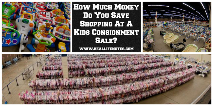 save money shopping for kids clothes at resale shops 