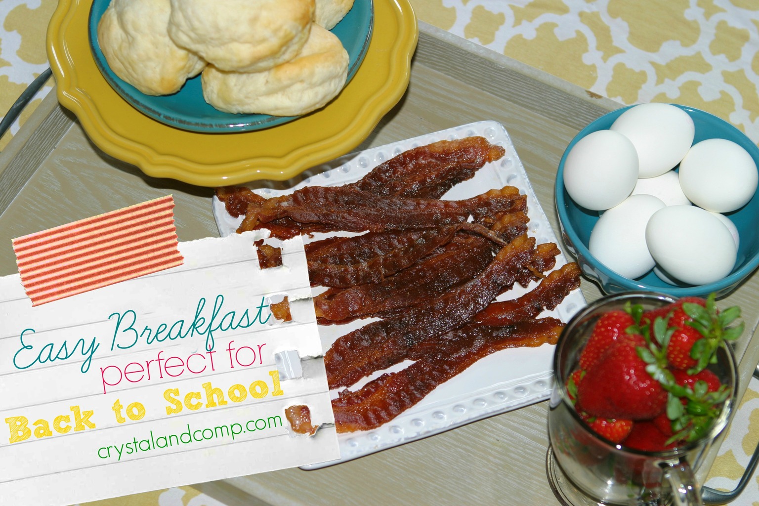 Real Easy Recipes: Back to School Breakfast Idea