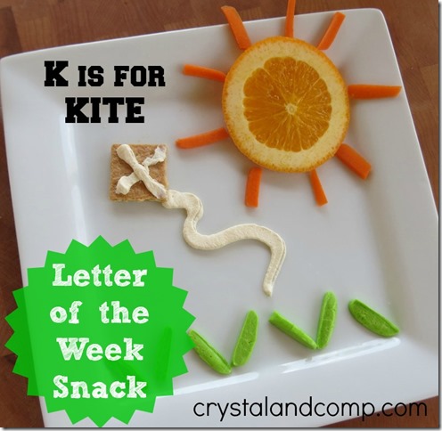 letter of the week snack ideas 