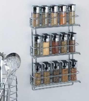Organize It All 3 Tier Wall Mounted Spice Rack just $12.98 (reg $21)
