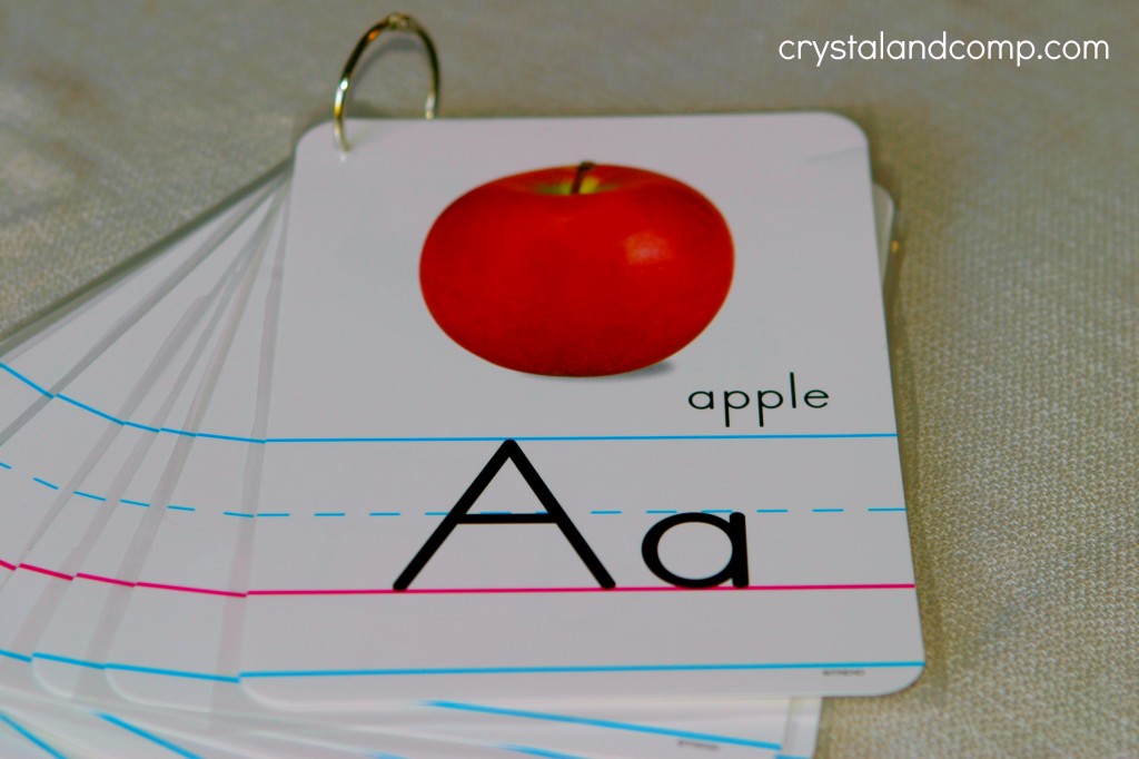 how to make an alphabet flipbook on the cheap