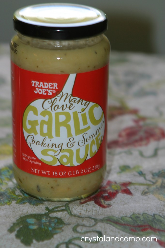 trader joes many clove garlic cooking sauce