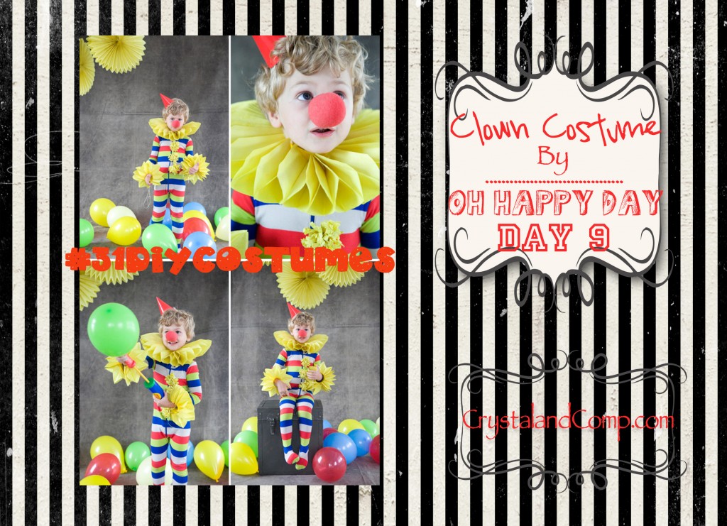 DIY Halloween Costumes: How to Make a Clown Costume 