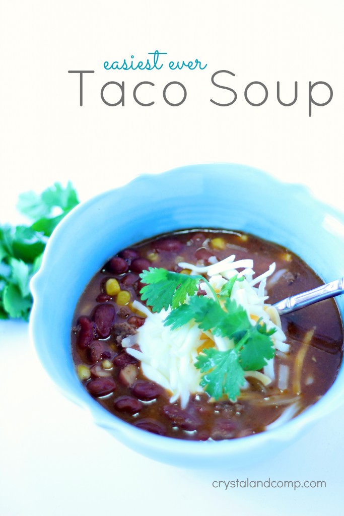 easy recipes taco soup