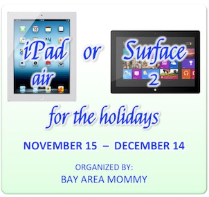 iPad Air/Surface 2 Giveaway!