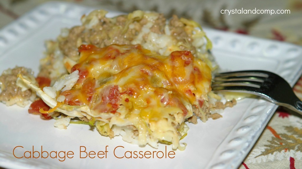 beef cabbage casserole recipes