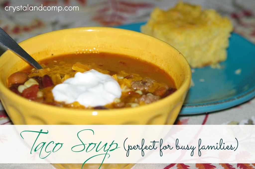 taco soup recipe 