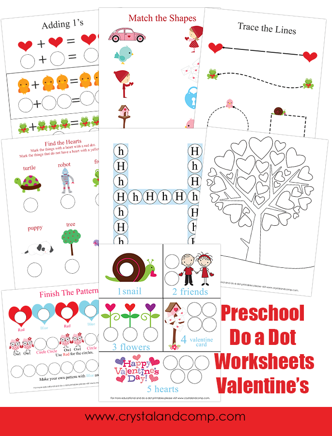 Preschool Do a Dot Printables