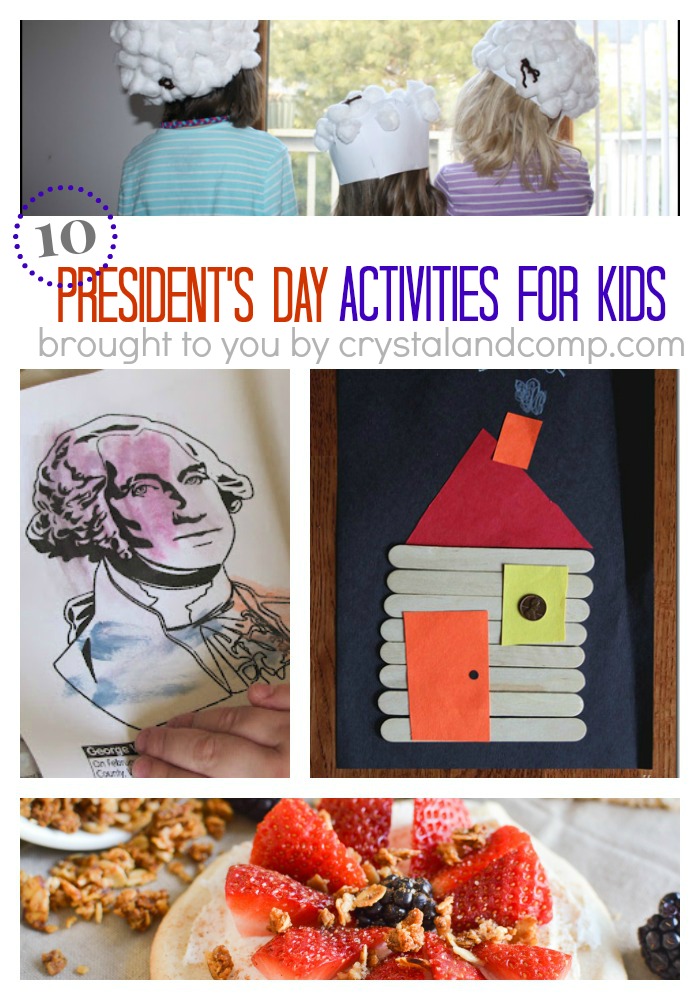 10 presidents day activities for kids