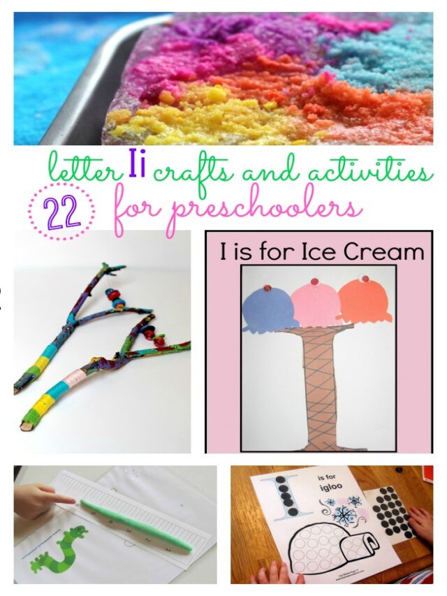 22 Letter I Crafts for Preschoolers Story