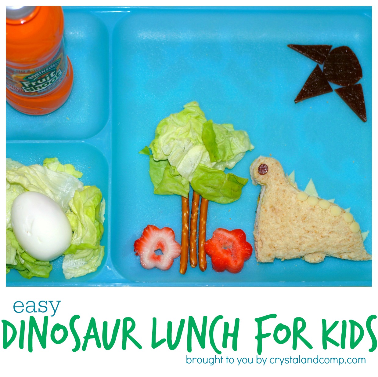 Easy Dinosaur Lunch for Kids 