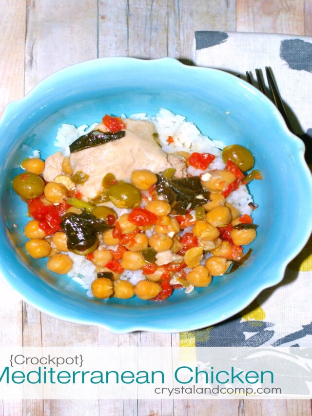Crockpot Mediterranean Chicken