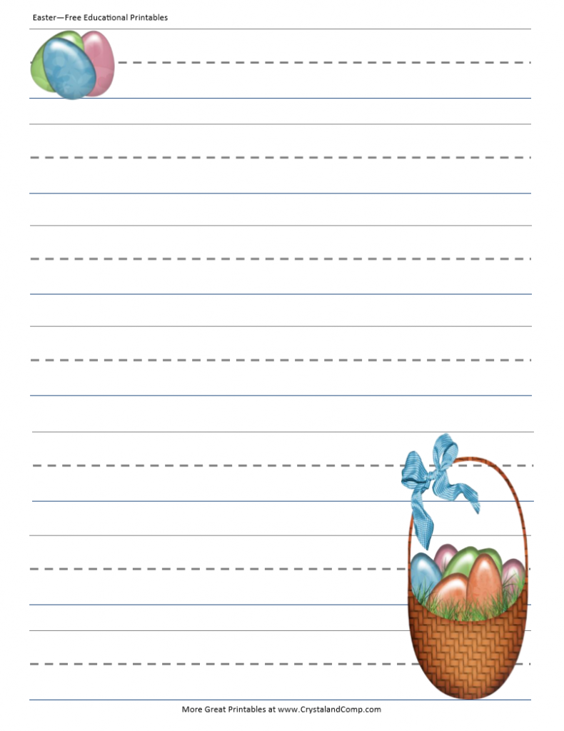 name practice for preschoolers Easter printable 