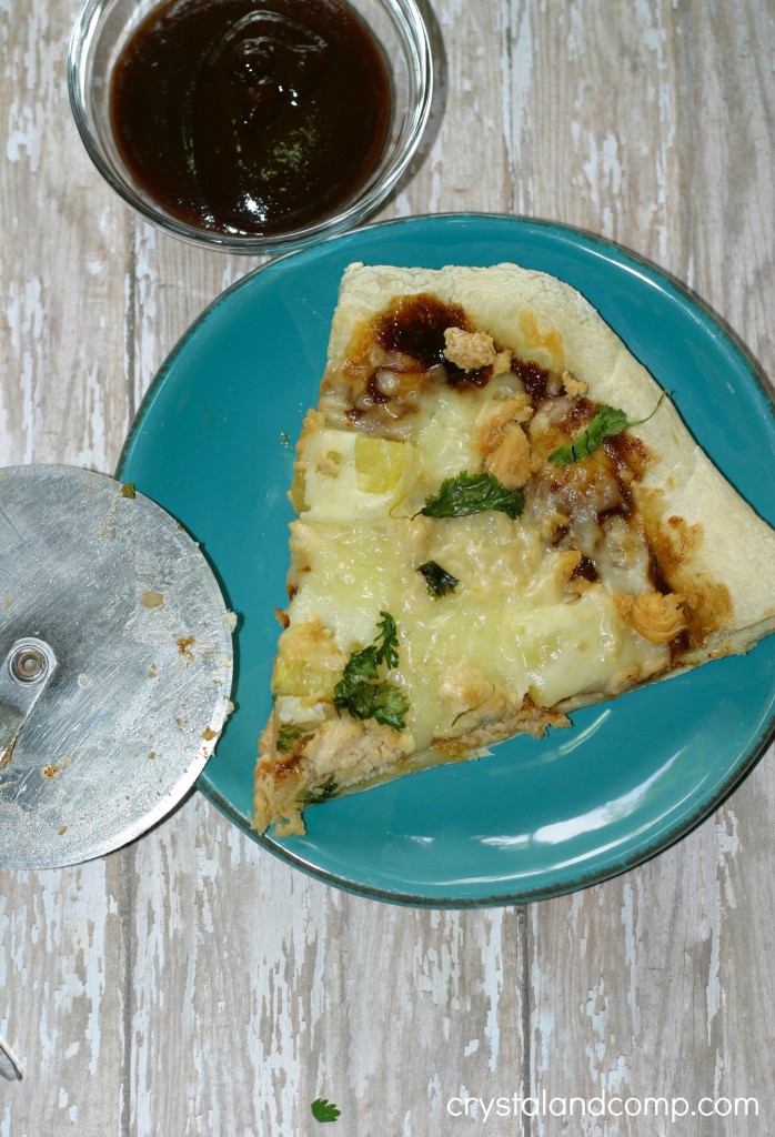easy bbq chicken pizza at home
