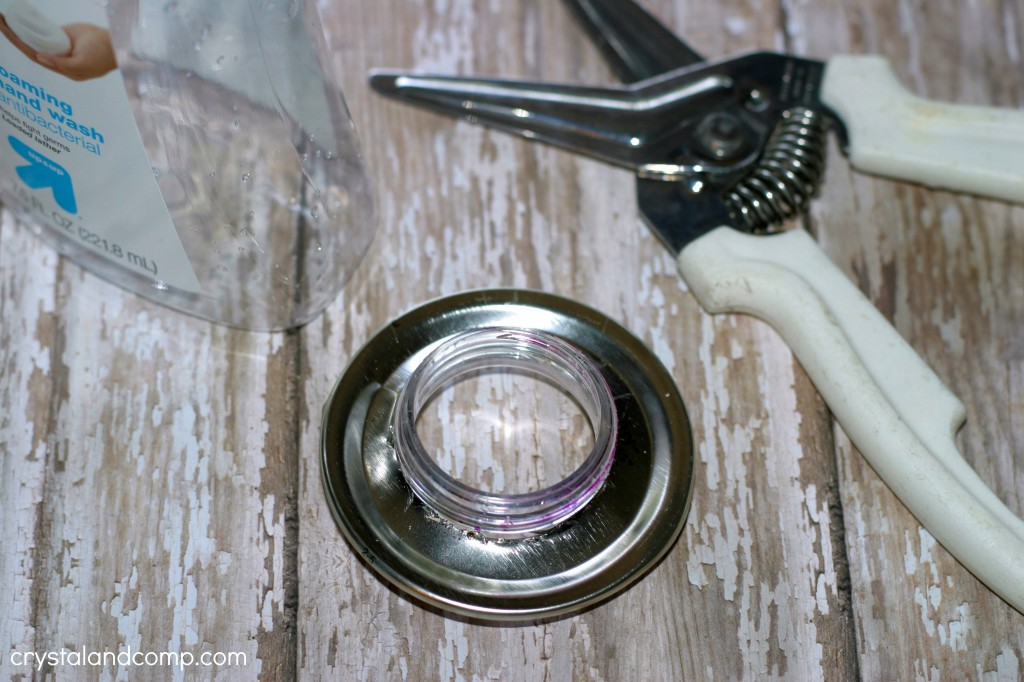 how to make a mason jar soap dispenser
