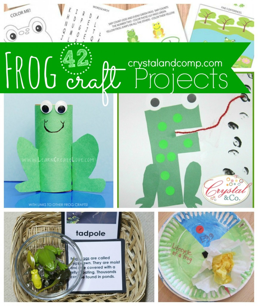 Activities for Kids 42 Frog Craft Projects