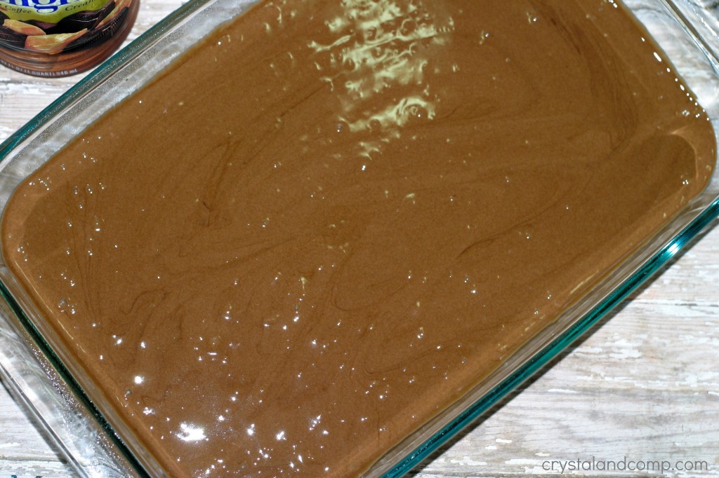 bake a chocolate cake