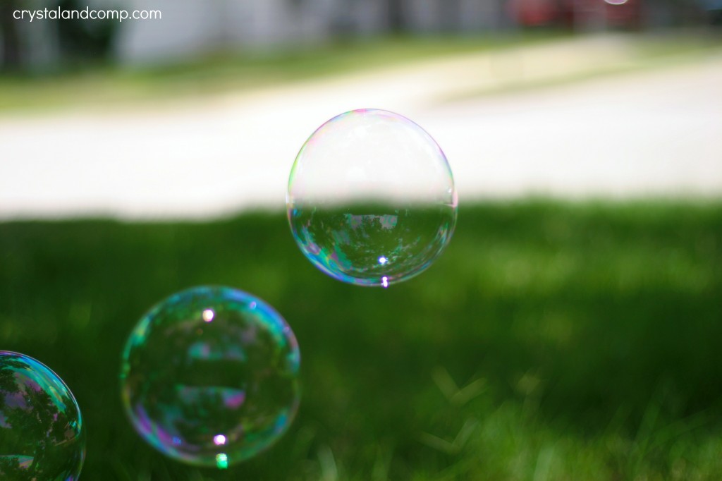 how to make bubbles at home