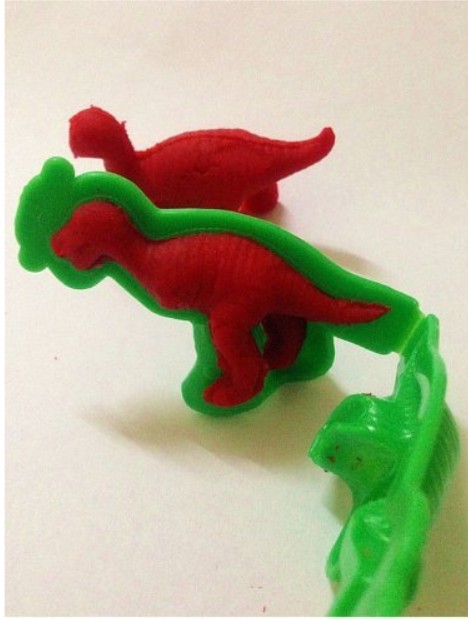 Set of 6 Dinosaur-Shape Playdough Molds $5.24 + FREE Shipping!