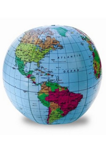 Save Almost 50% off Learning Resources Inflatable 12 Inch Globe! Perfect for Homeschooling!